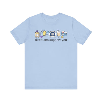 Dietitians Support You Doodles Tee