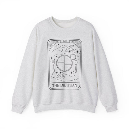 Dietitian Tarot Card Linework Sweatshirt