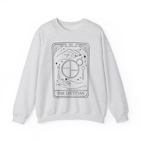 Dietitian Tarot Card Linework Sweatshirt