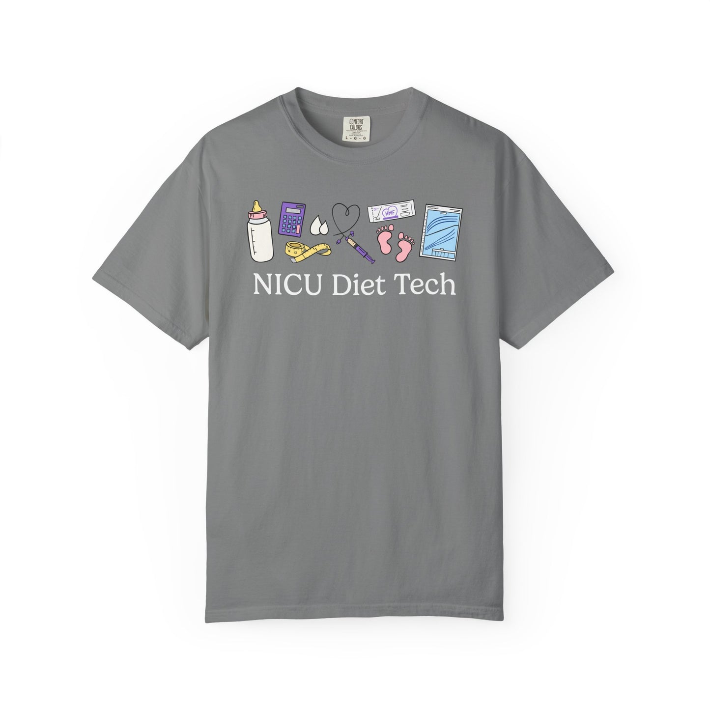 NICU Diet Tech Doodles Tee