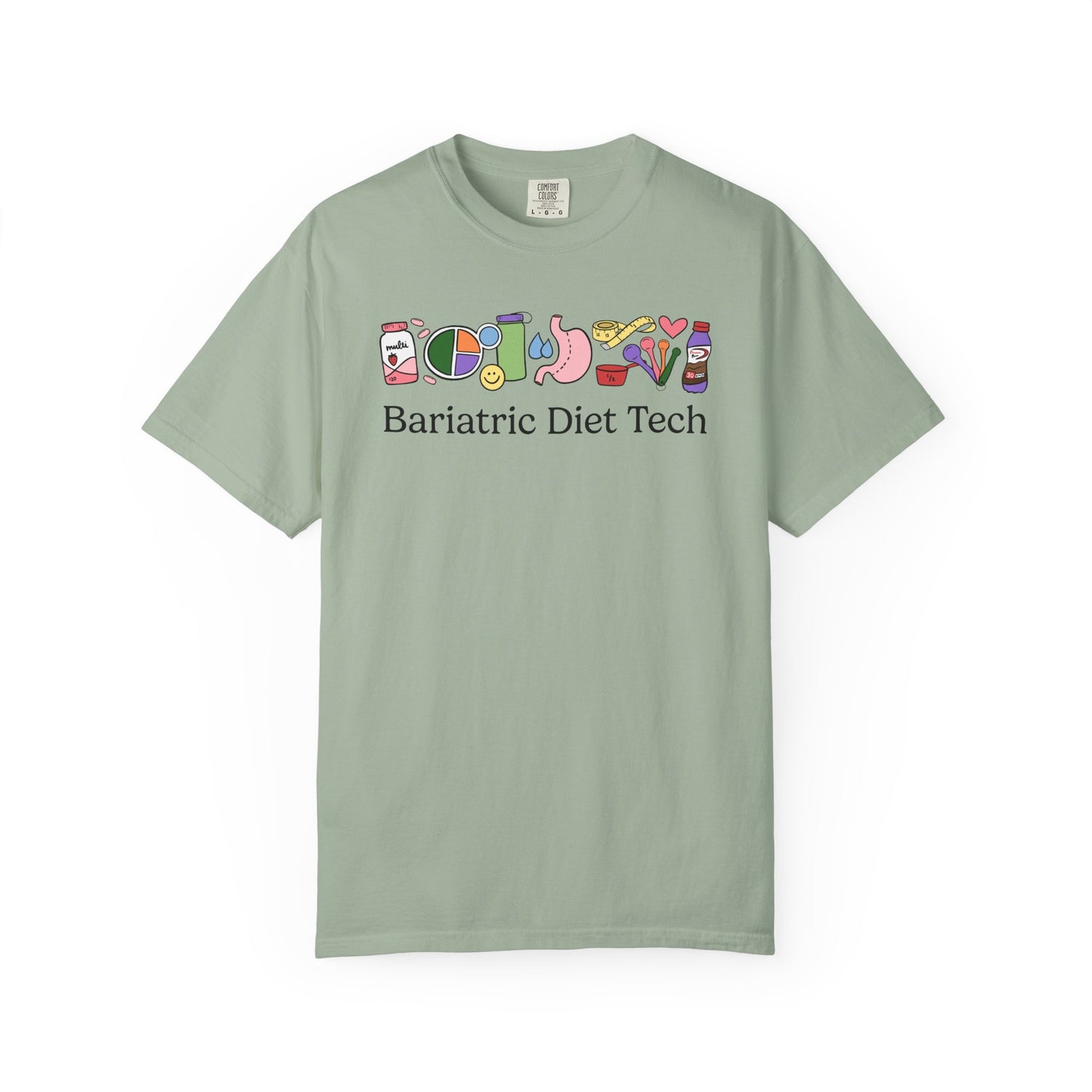 Bariatric Diet Tech Doodles Tee