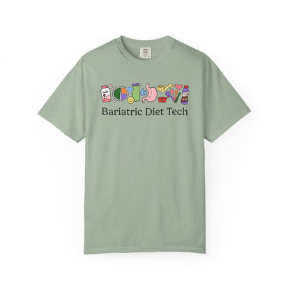 Bariatric Diet Tech Doodles Tee