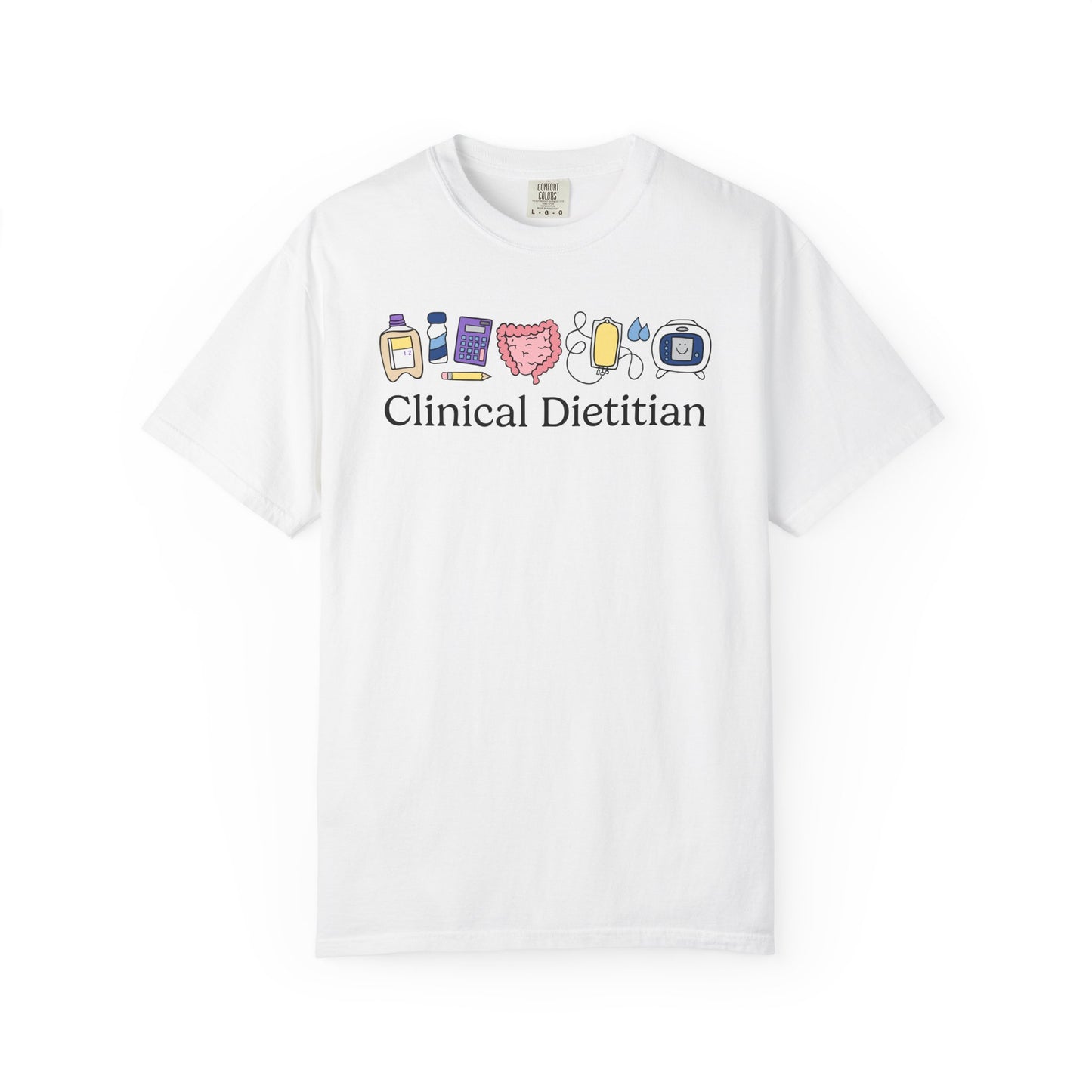 Clinical Dietitian Doodles Tee