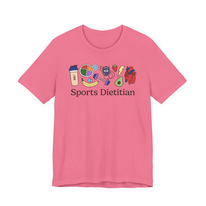 Sports Dietitian Doodles Tee