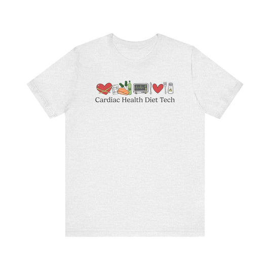 Cardiac Health Diet Tech Doodles Tee