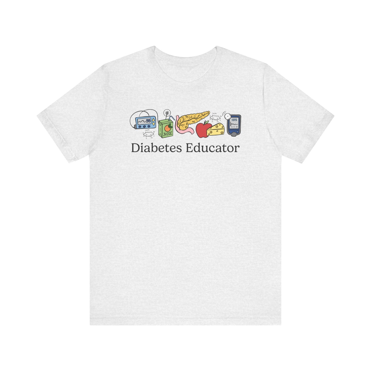 Diabetes Educator Doodles Tee