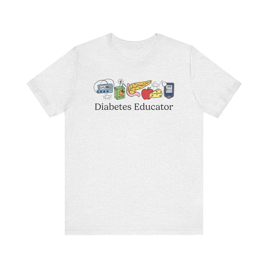 Diabetes Educator Doodles Tee