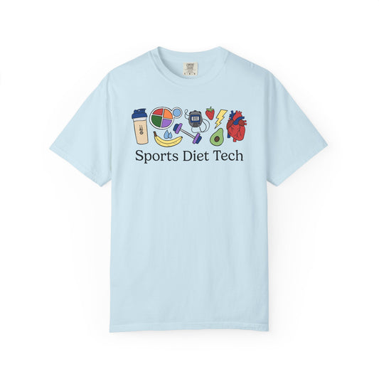 Sports Diet Tech Doodles Tee