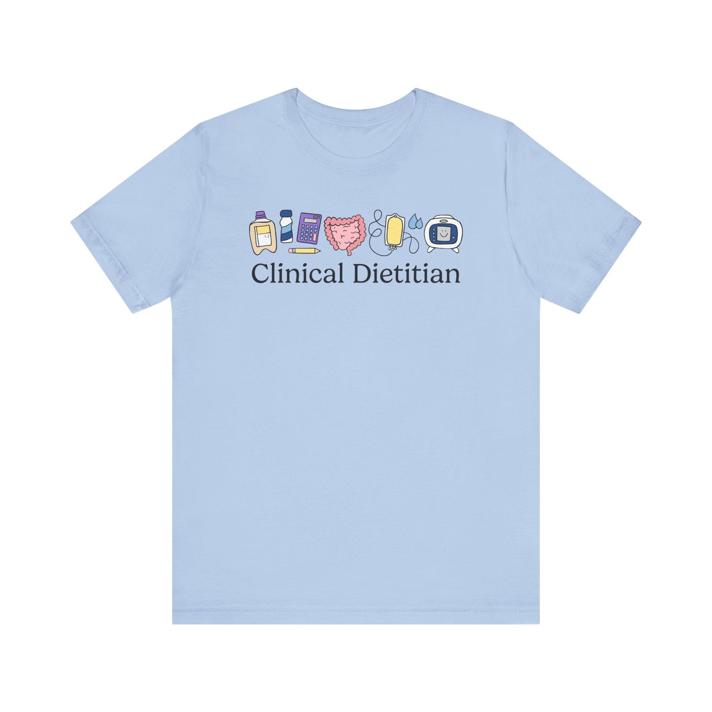Clinical Dietitian Doodles Tee