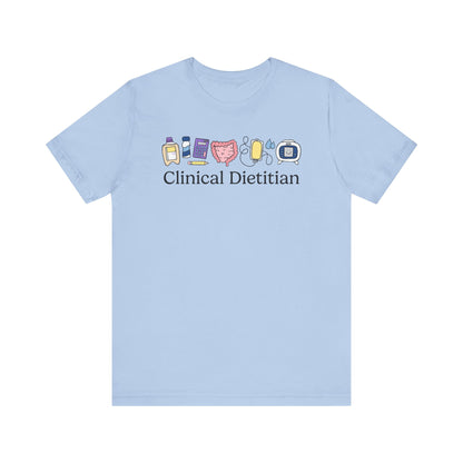 Clinical Dietitian Doodles Tee