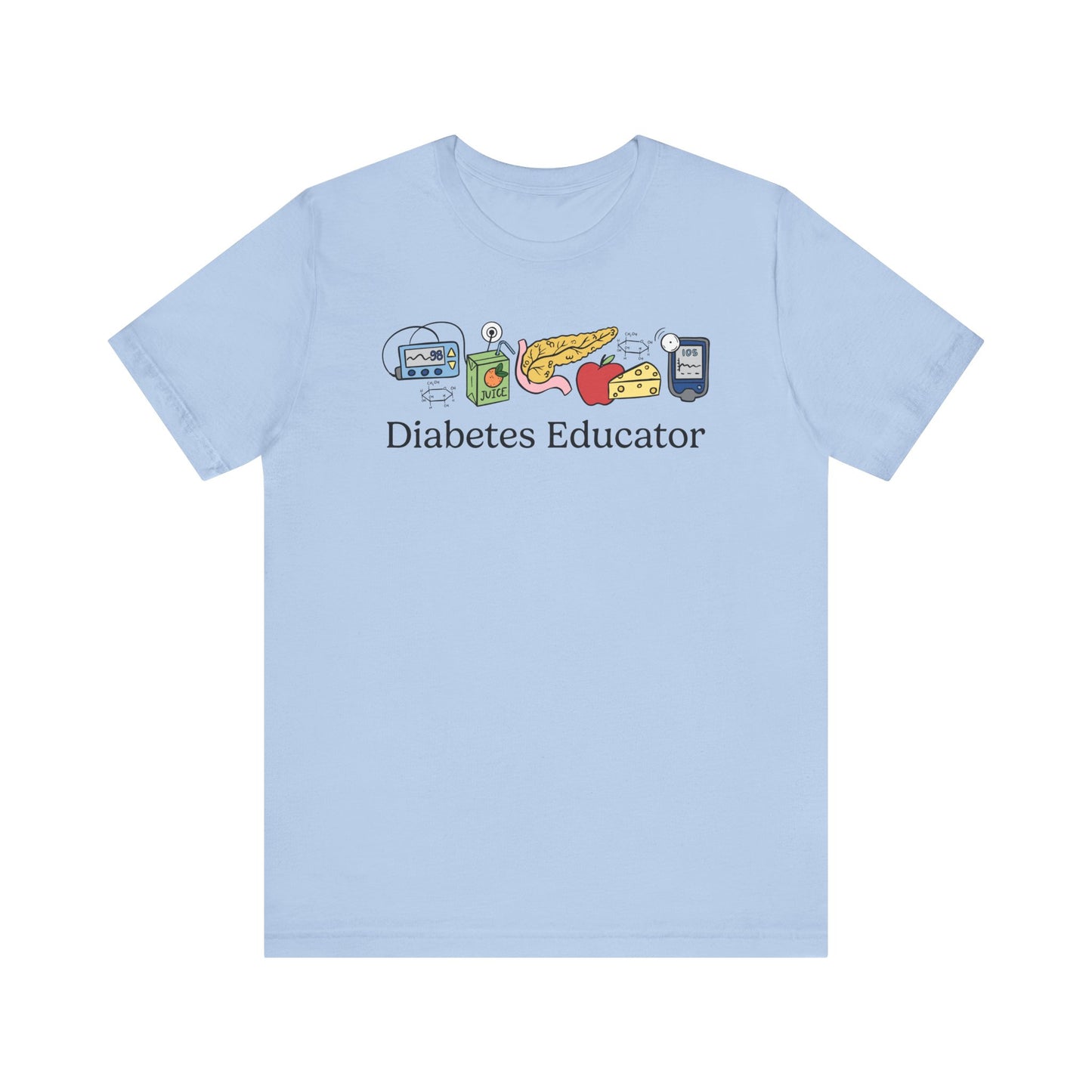 Diabetes Educator Doodles Tee