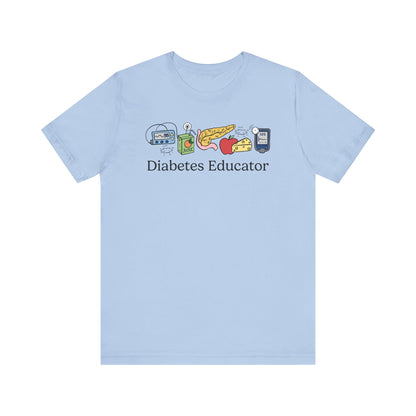 Diabetes Educator Doodles Tee
