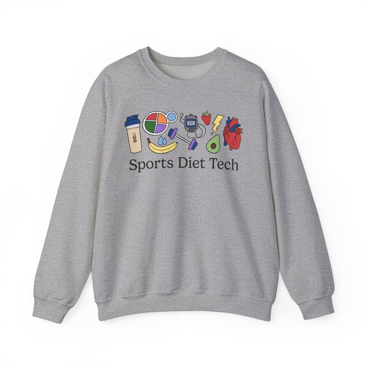 Sports Diet Tech Doodles Sweatshirt
