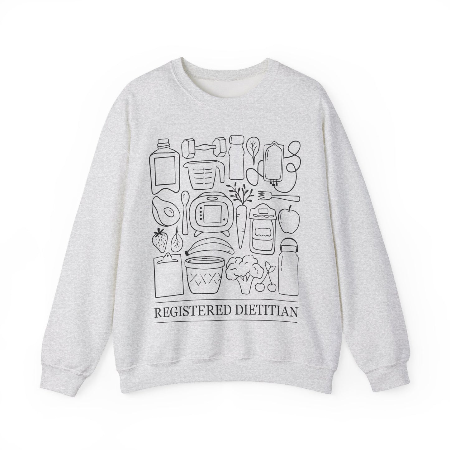 Registered Dietitian Icons Sweatshirt