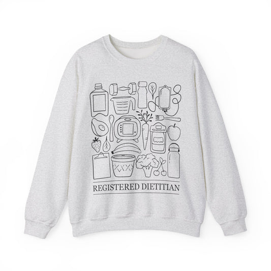 Registered Dietitian Icons Sweatshirt