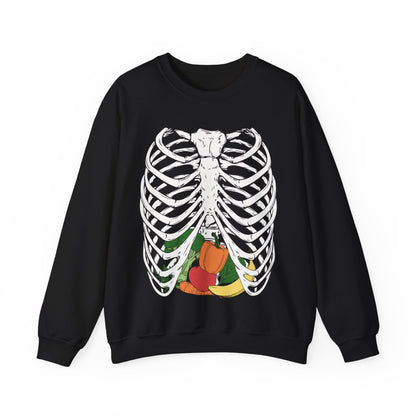 Skeleton Tummy Sweatshirt