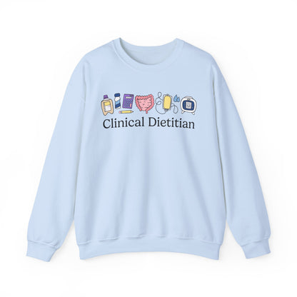 Clinical Dietitian Doodles Sweatshirt