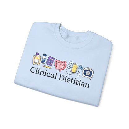 Clinical Dietitian Doodles Sweatshirt