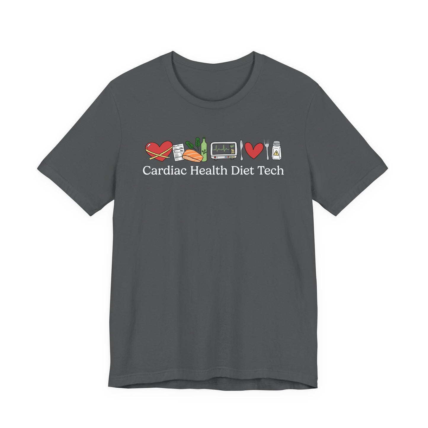 Cardiac Health Diet Tech Doodles Tee