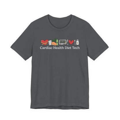 Cardiac Health Diet Tech Doodles Tee