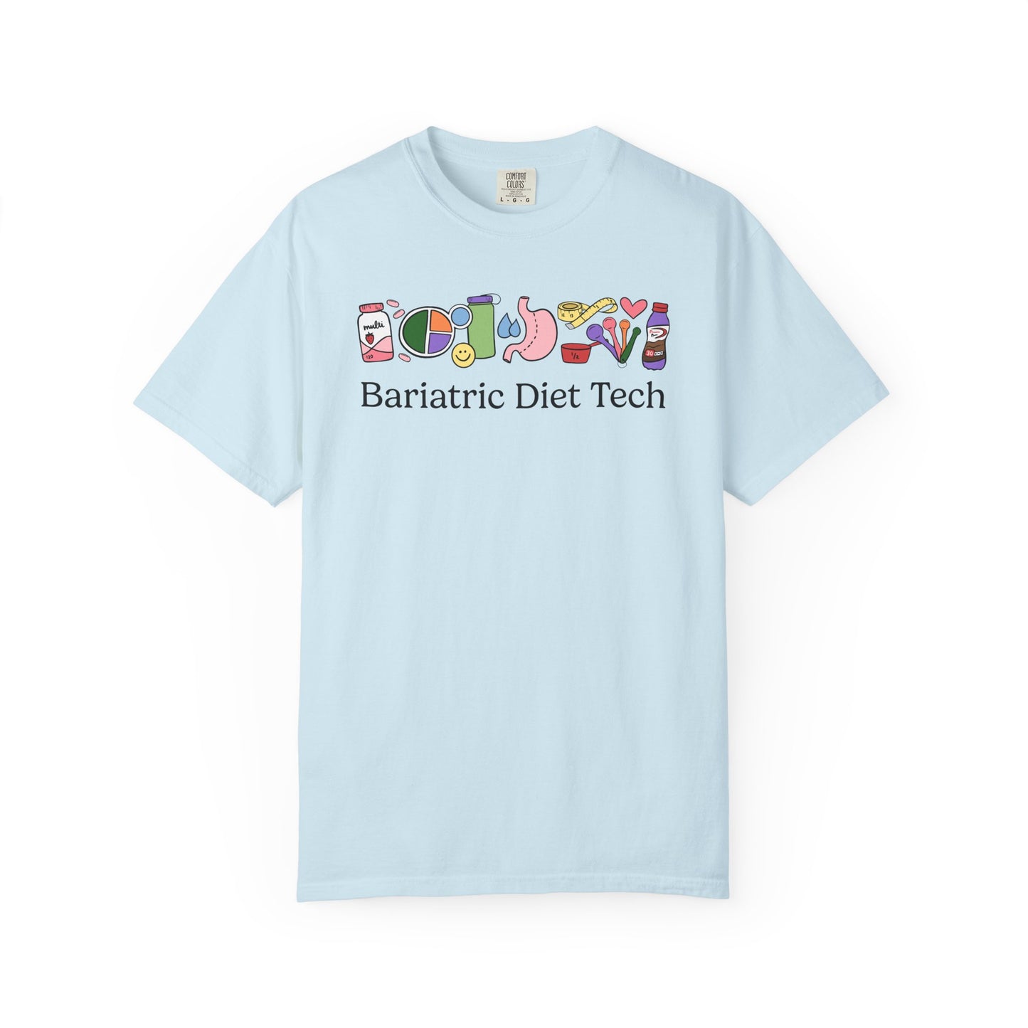 Bariatric Diet Tech Doodles Tee