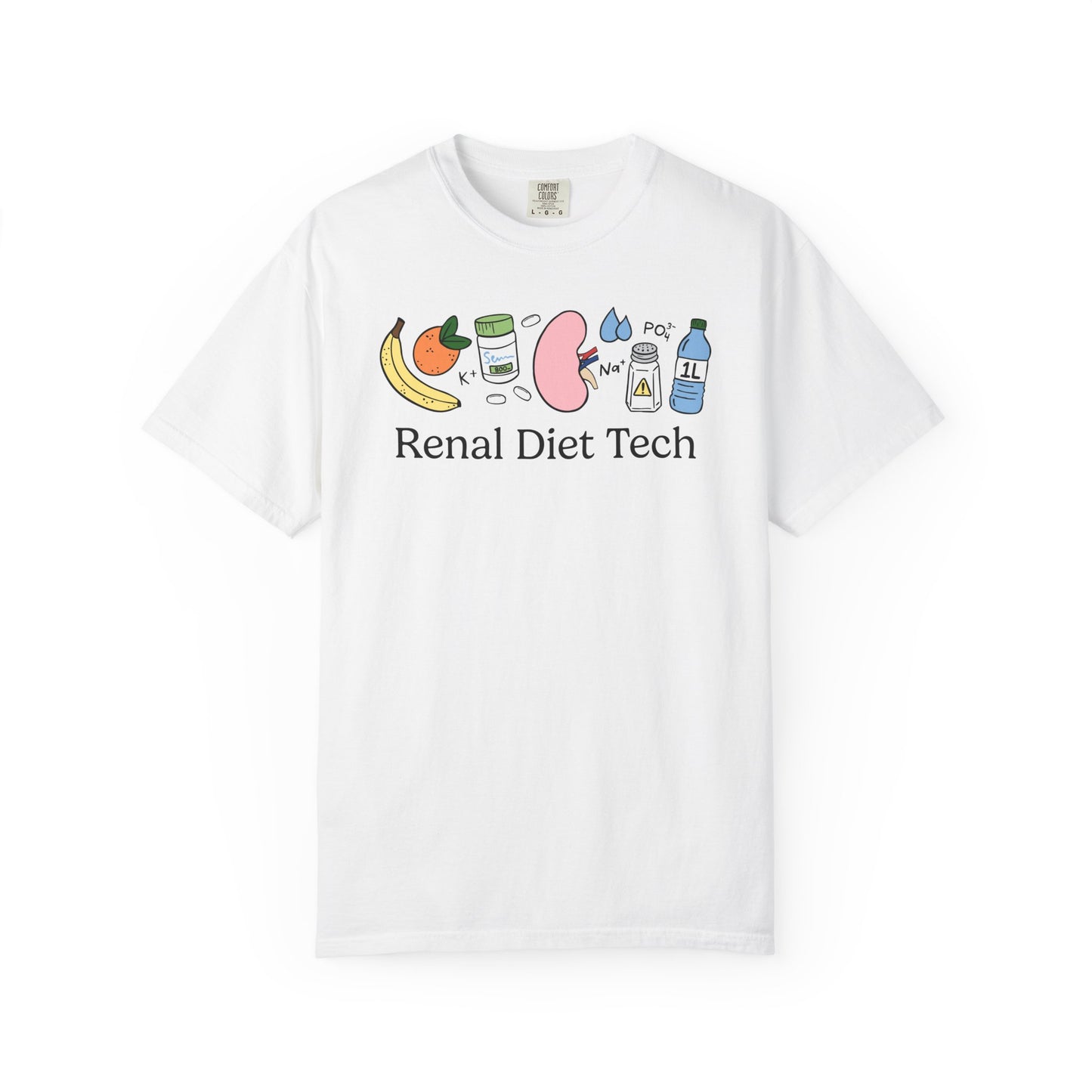 Renal Diet Tech Doodles Tee