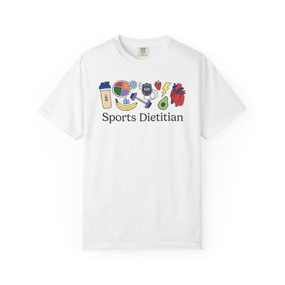 Sports Dietitian Doodles Tee
