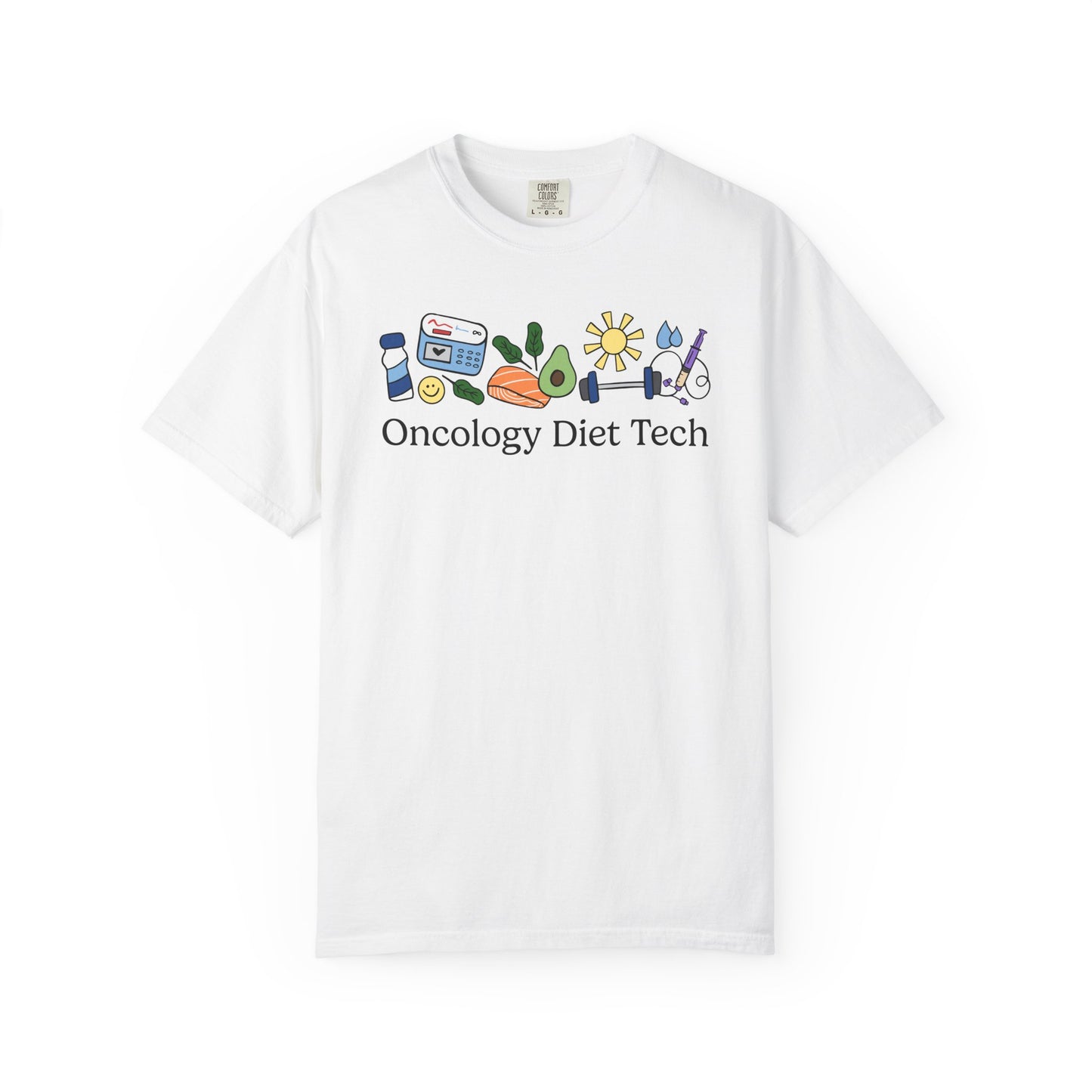 Oncology Diet Tech Doodles Tee