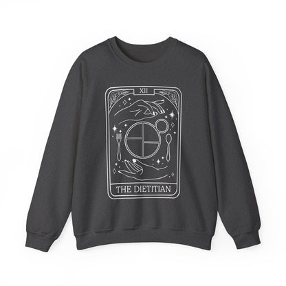Dietitian Tarot Card Linework Sweatshirt