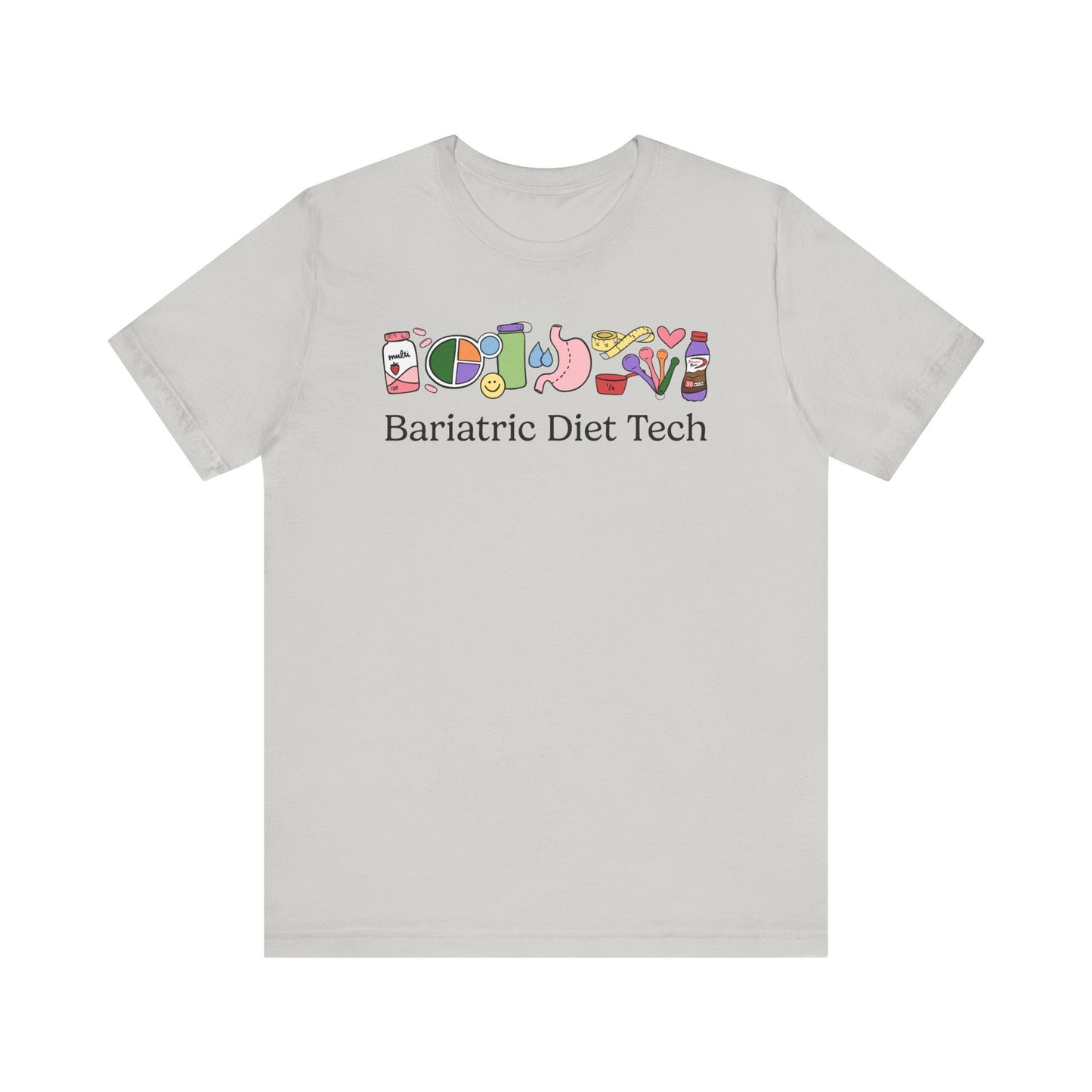 Bariatric Diet Tech Doodles Tee