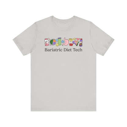 Bariatric Diet Tech Doodles Tee