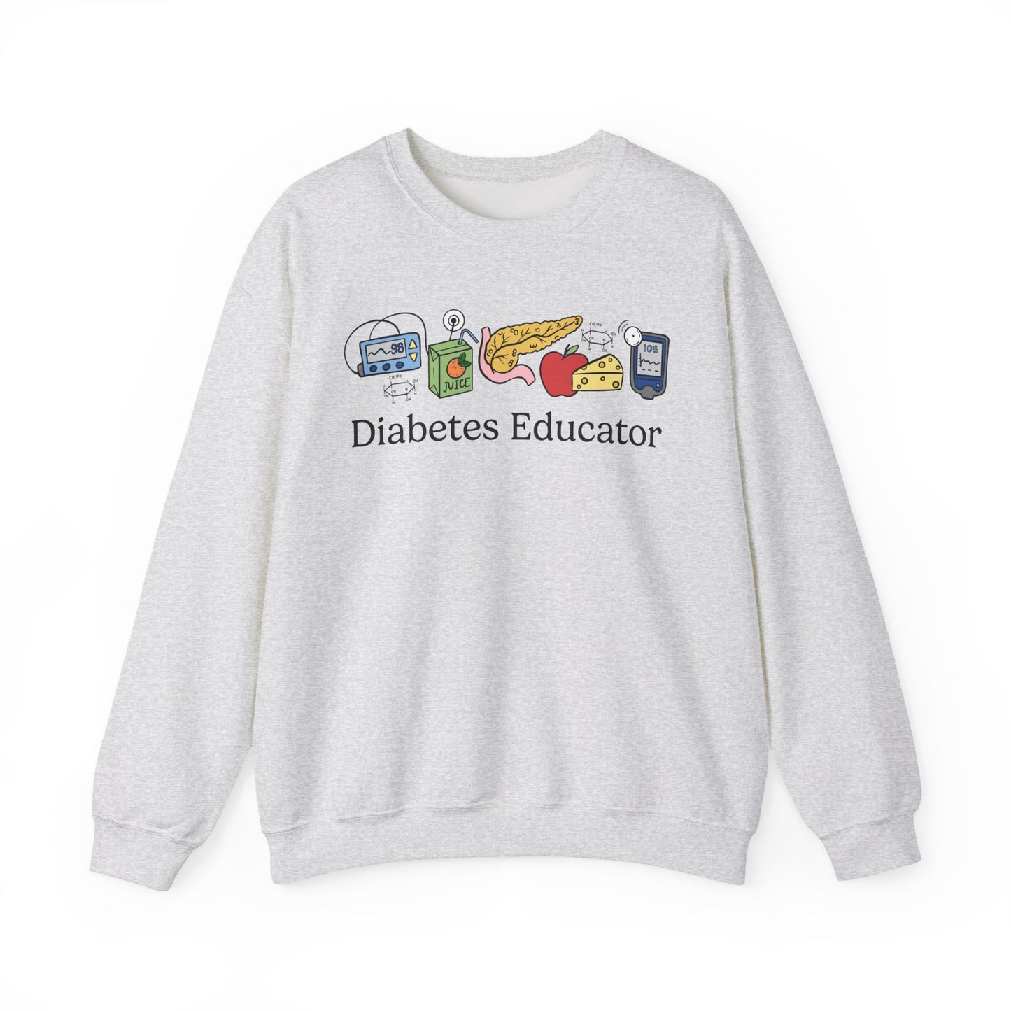 Diabetes Educator Doodles Sweatshirt