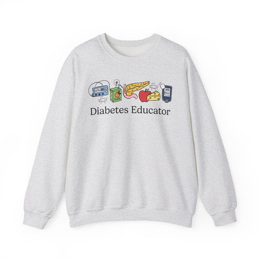 Diabetes Educator Doodles Sweatshirt