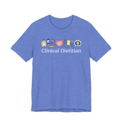 Clinical Dietitian Doodles Tee