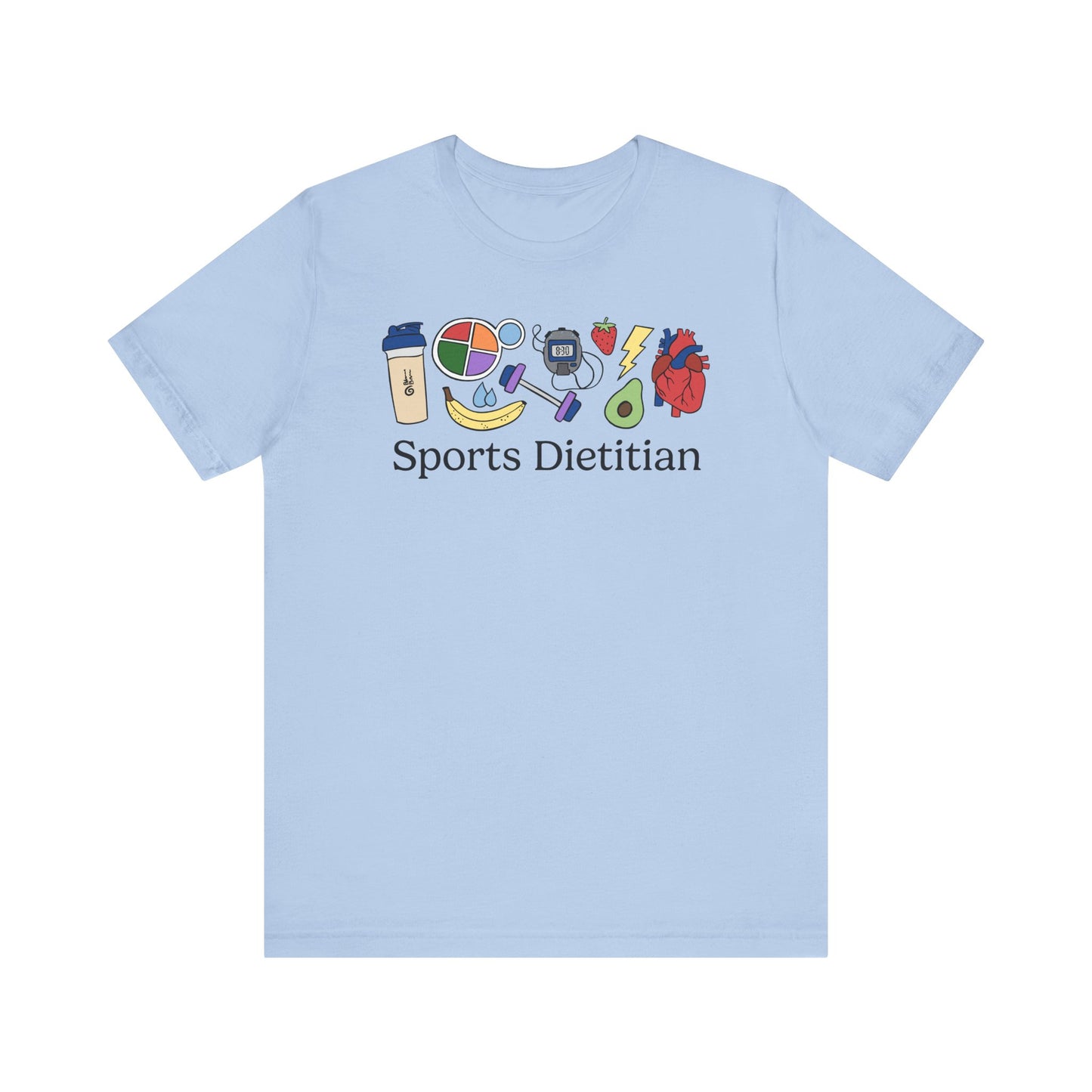 Sports Dietitian Doodles Tee