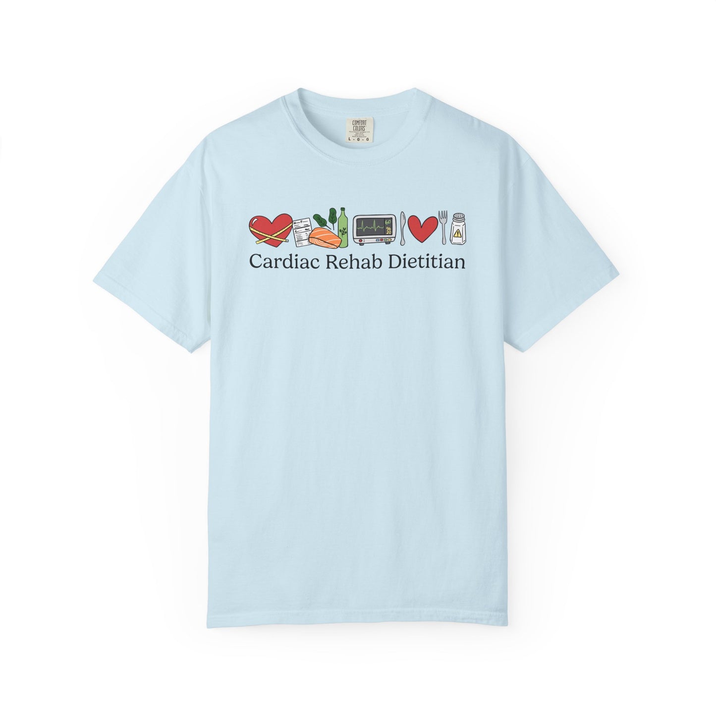 Cardiac Rehab Dietitian Doodles Tee