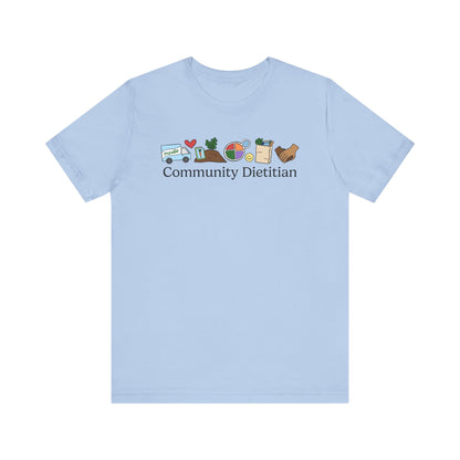 Community Dietitian Doodles Tee