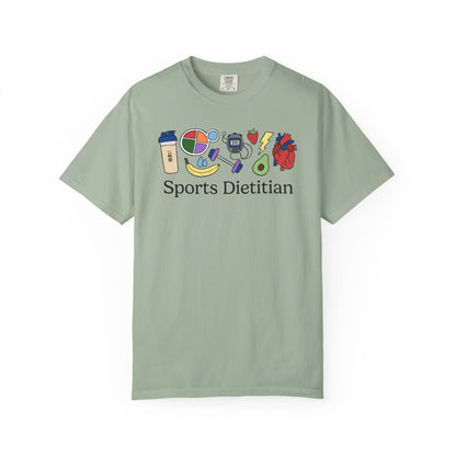 Sports Dietitian Doodles Tee