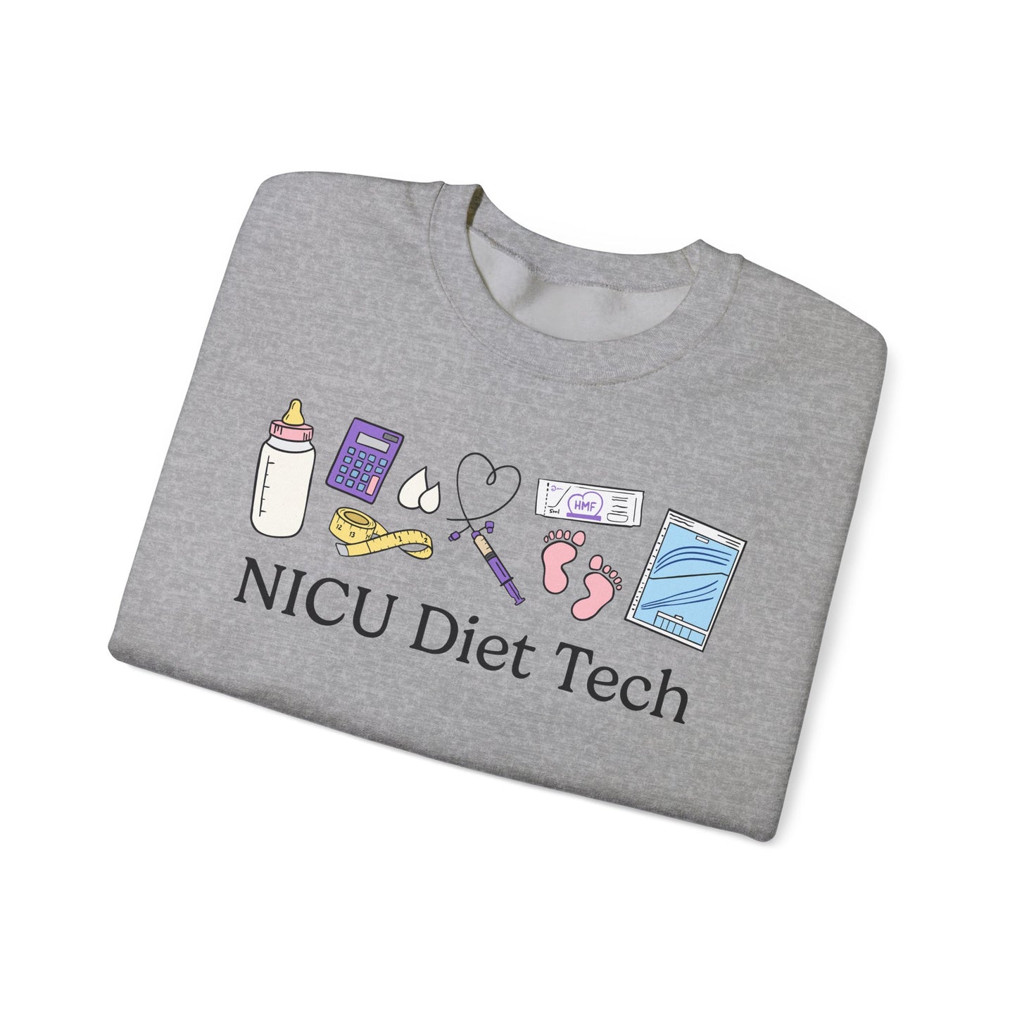 NICU Diet Tech Doodles Sweatshirt