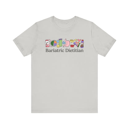 Bariatric Dietitian Doodles Tee