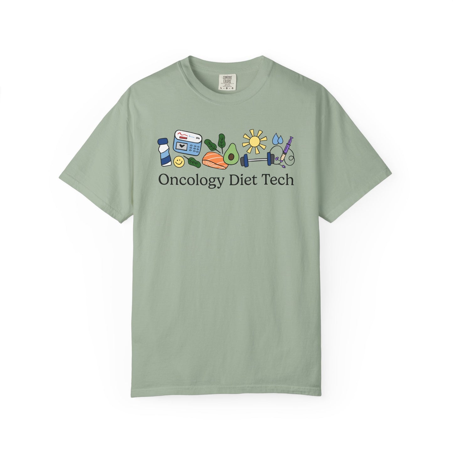 Oncology Diet Tech Doodles Tee