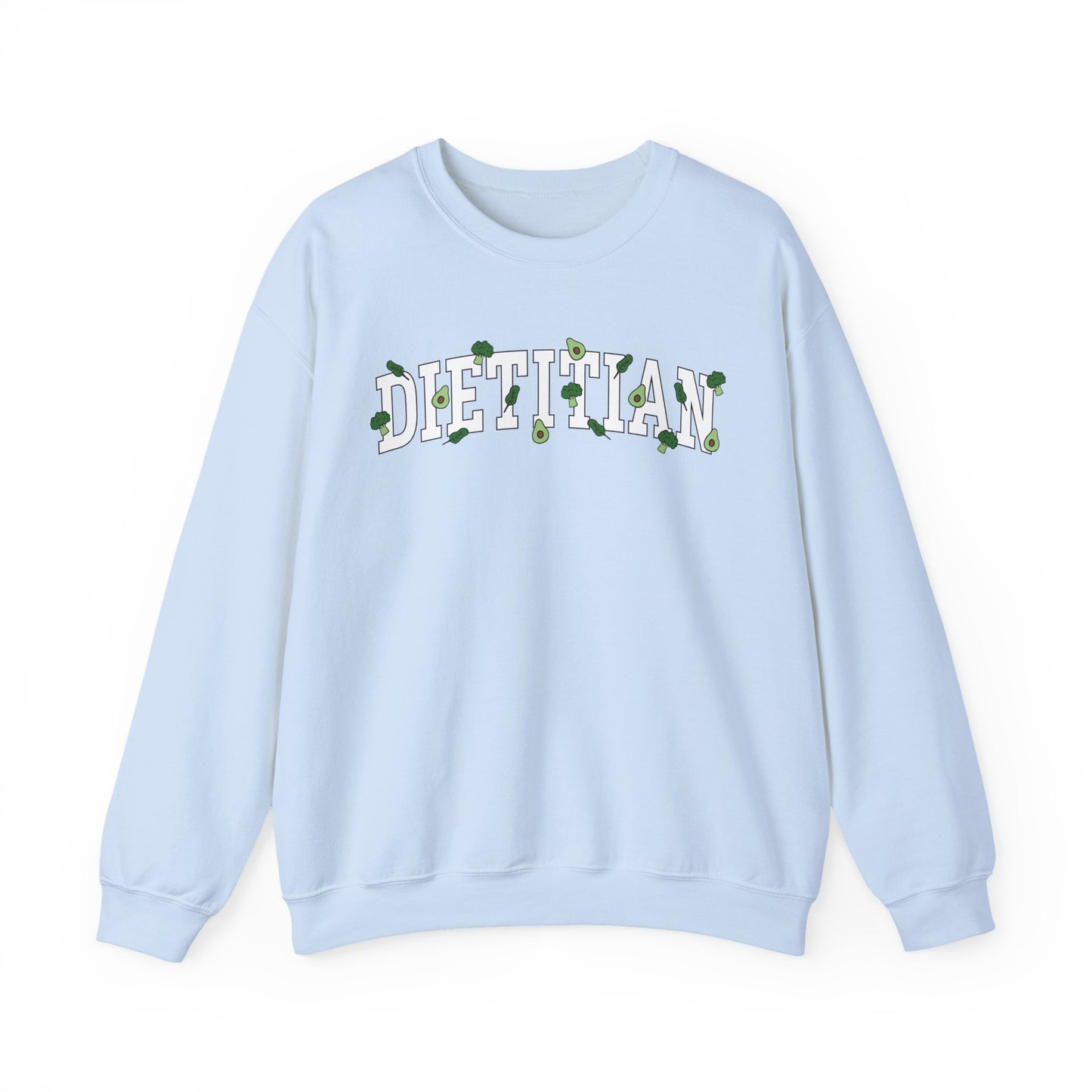 Arched Dietitian Veggies Sweatshirt