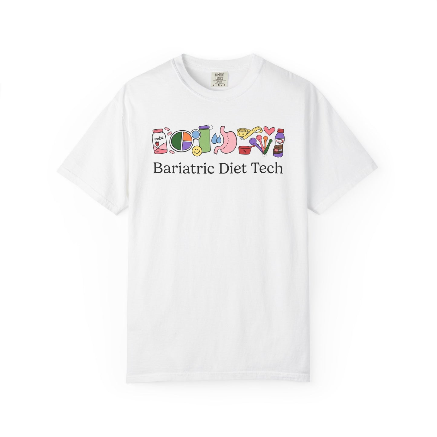 Bariatric Diet Tech Doodles Tee