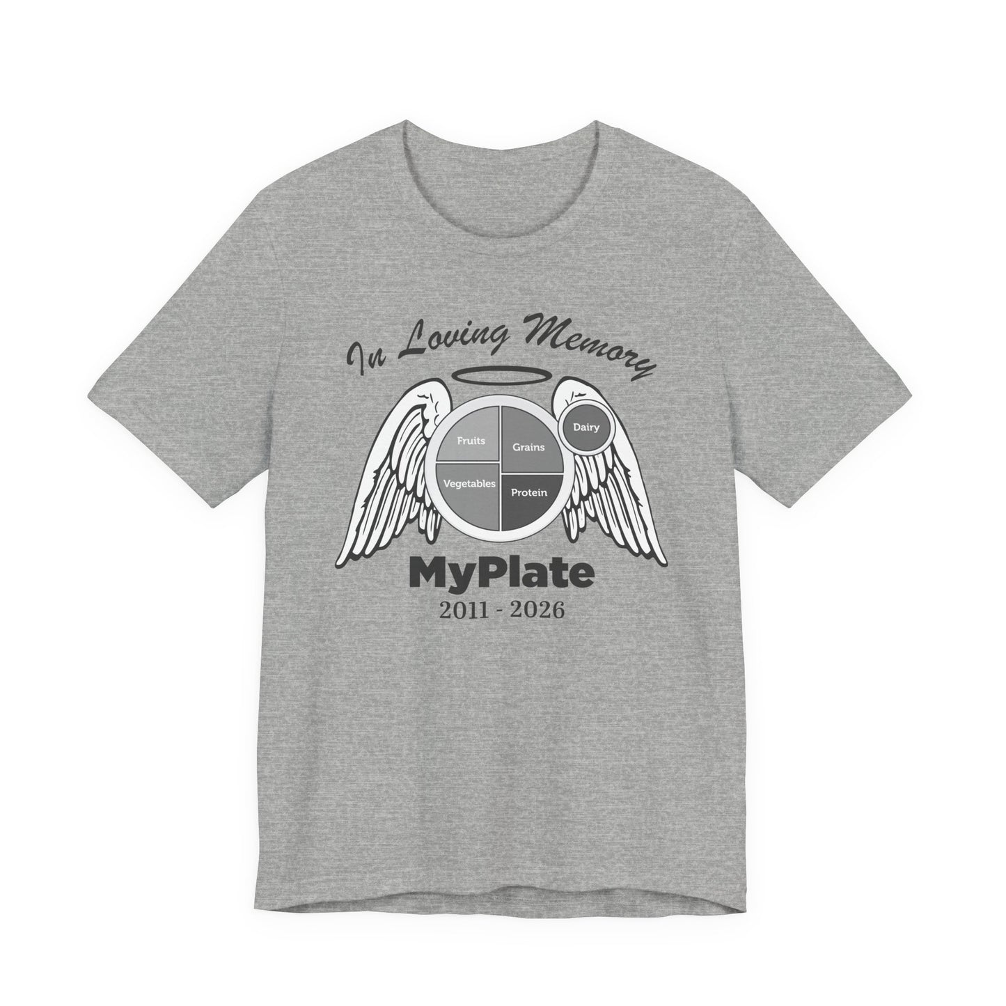 MyPlate In Loving Memory Tee