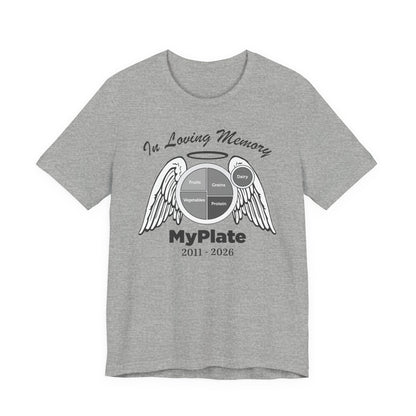 MyPlate In Loving Memory Tee