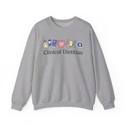 Clinical Dietitian Doodles Sweatshirt