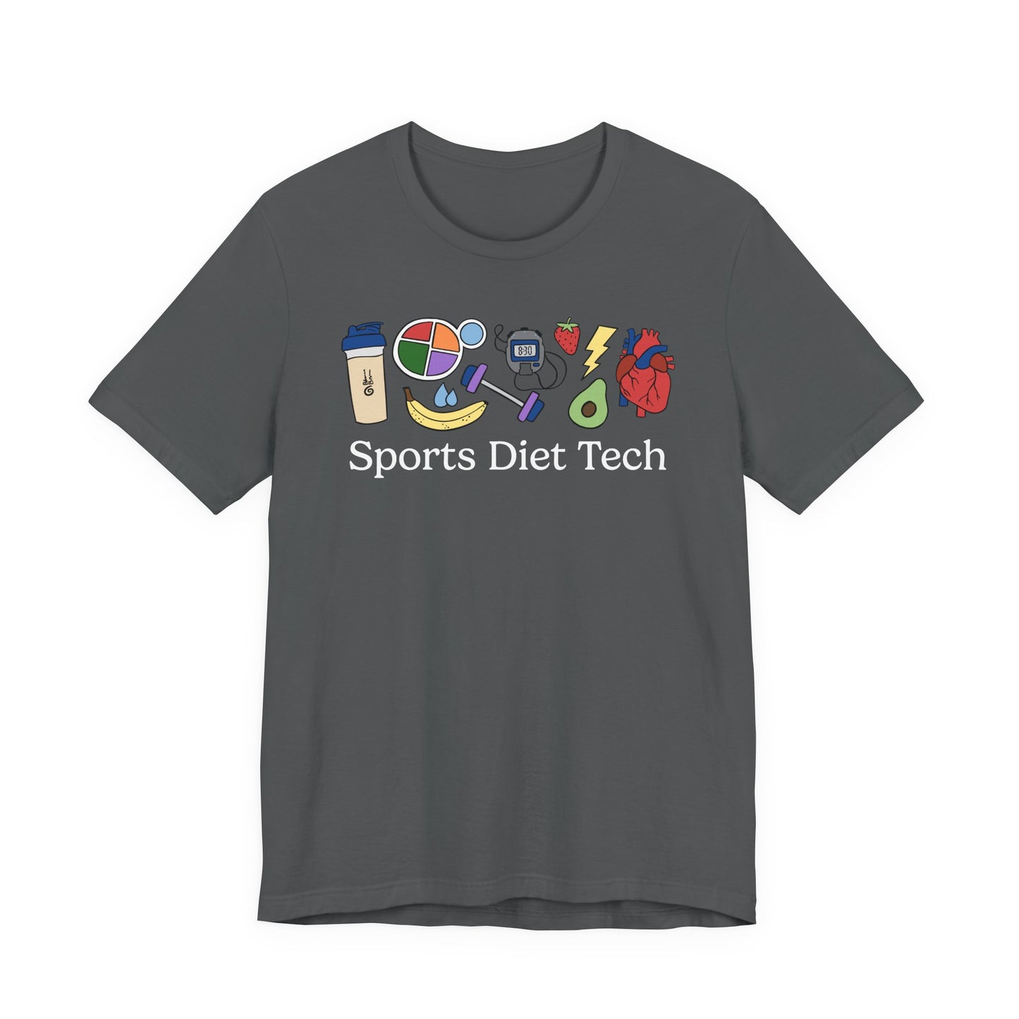 Sports Diet Tech Doodles Tee