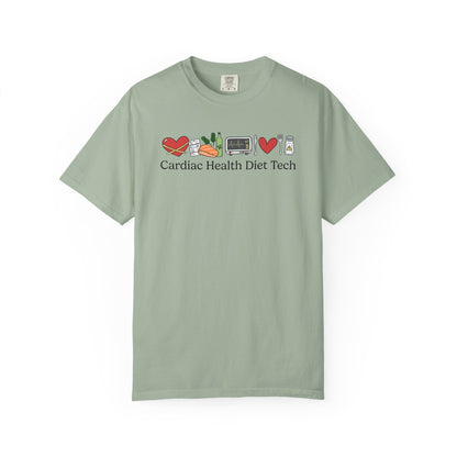 Cardiac Health Diet Tech Doodles Tee