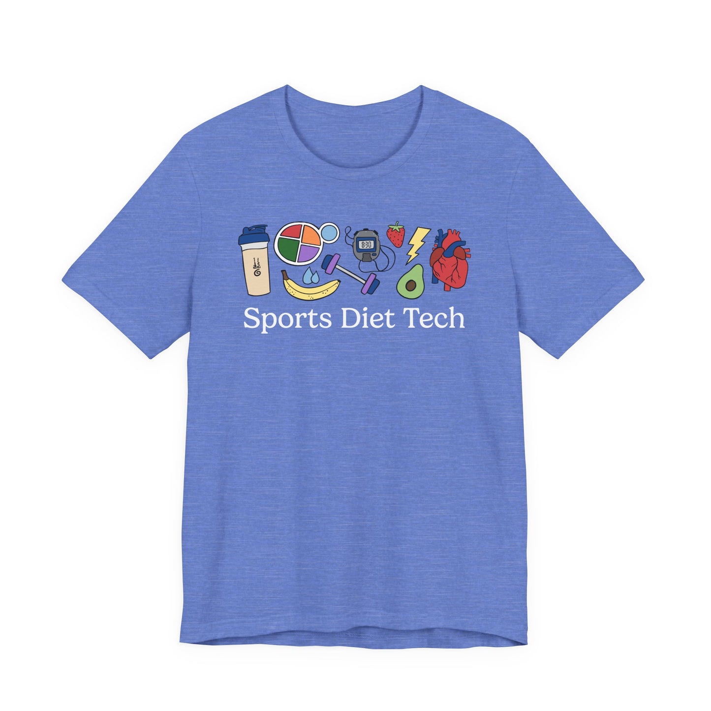 Sports Diet Tech Doodles Tee