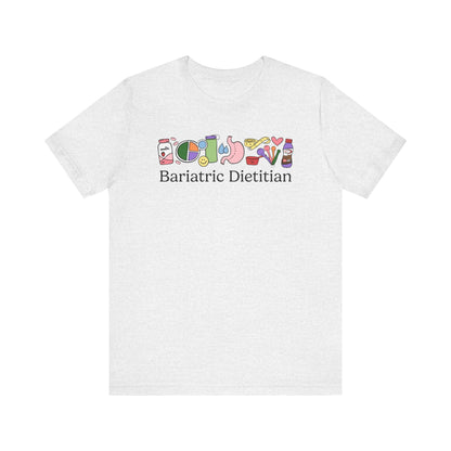 Bariatric Dietitian Doodles Tee